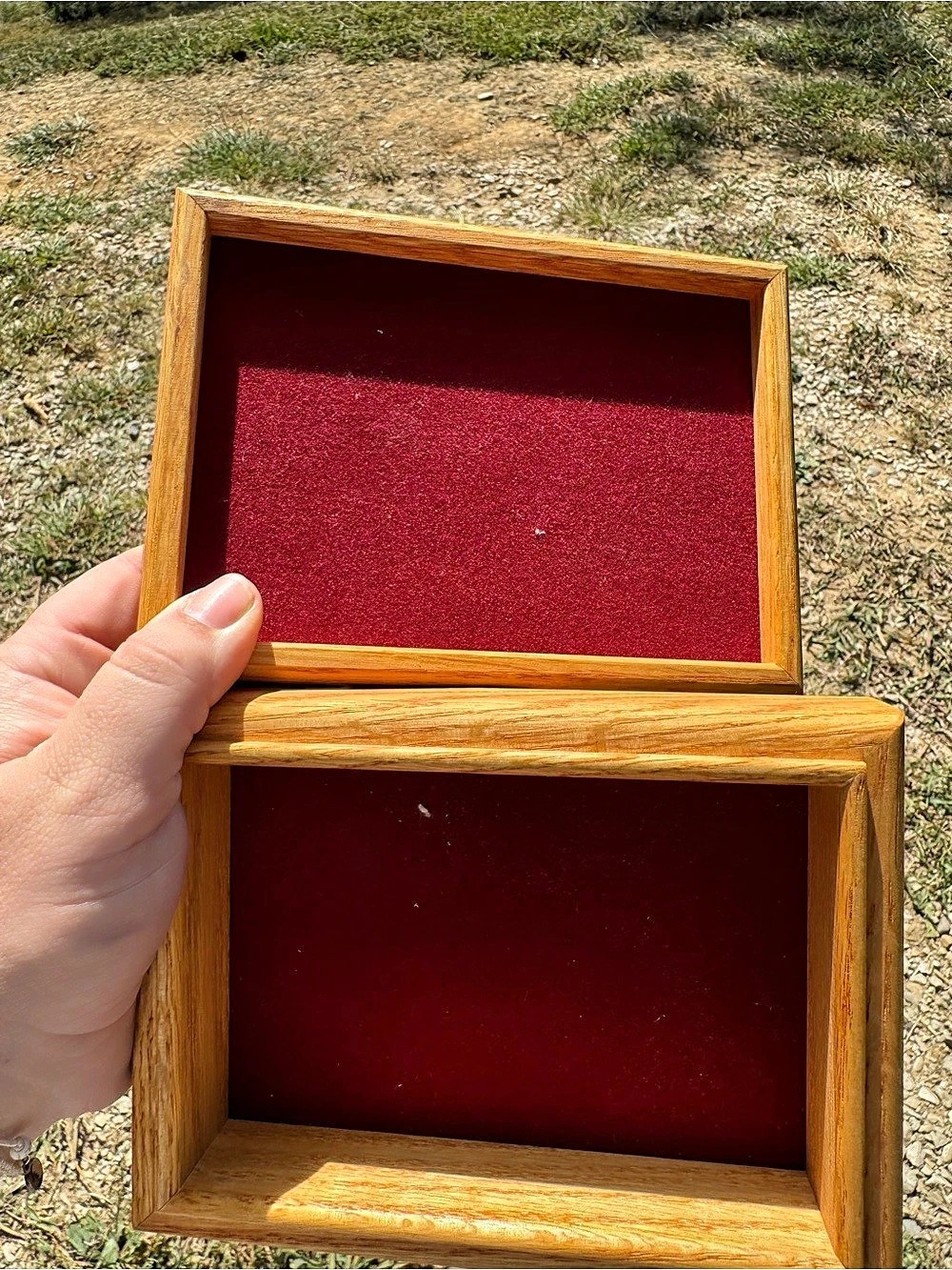 Vintage Framed Cardinal Bird wooden box - Picture 2 of 4